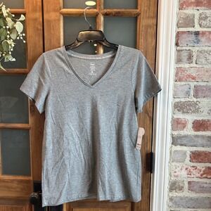 NWT HUE‎ SleepWell Womens Small Gray Heather Cat Hearts Pajama Set Top & Bottom